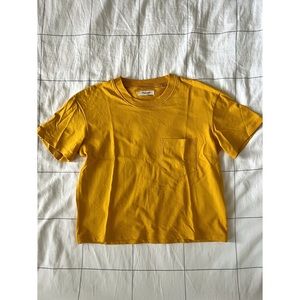 Madewell easy crop tee -Xs